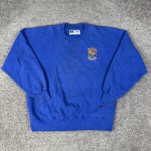 Vintage Florida Gators Sweatshirt Mens XL Blue NCAA Football Russell Athletic